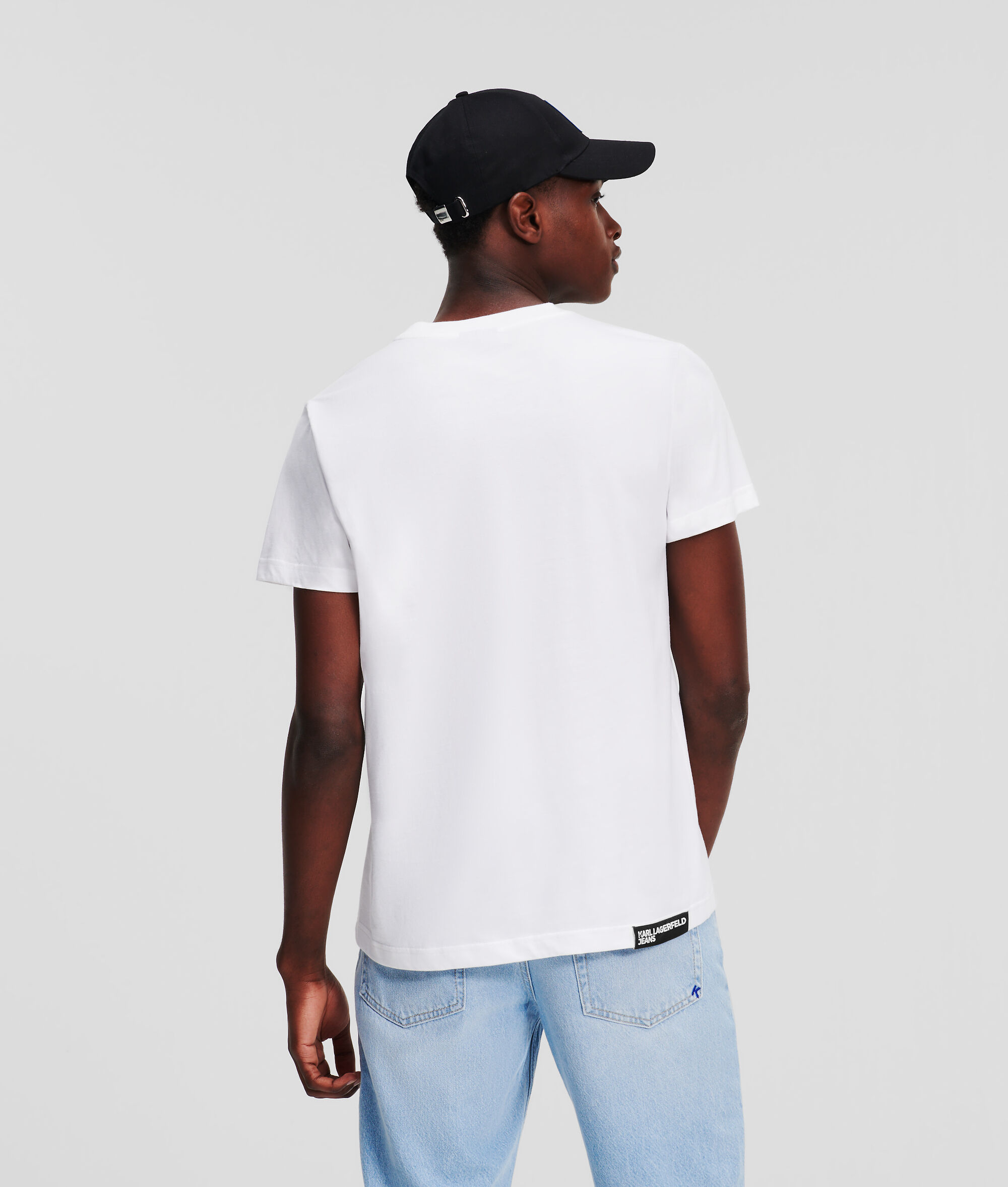 (image for) Tailored KLJ Logo Slim-Fit T-Shirt